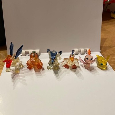 Digimon Adventure Clear Figure Set 7pcs Collectible Display Used for Fans
