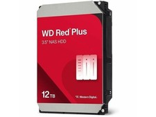 WD Red Plus 12TB NAS Hard Disk Drive - 7200 RPM Class SATA 6Gb/s, CMR, 512MB ...