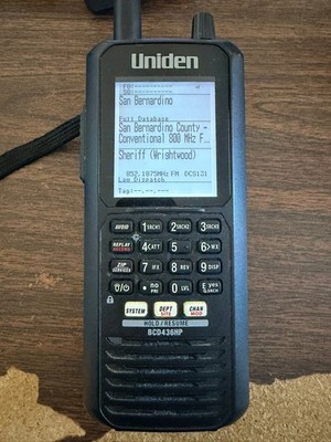 Uniden BCD436HP HomePatrol Series Digital Handheld Scanner