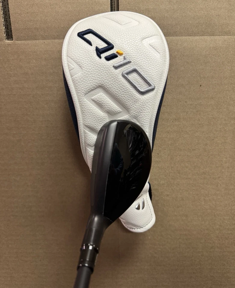 NEW Taylormade Qi10 Tour Rescue 3 Hybrid- 19.5* Right Hand Stiff Flex With Cover - Image 2 of 4