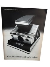 1975 Polaroid SX-70 Land Camera Vintage Print Ad Instant Camera
