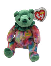 RARE MAY BIRTHDAY BEAR TY BEANIE BABIE MWMT FREE SHIPPING