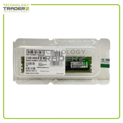 F/S P06033-B21 HP 32GB PC4-25600 DDR4-3200MHz ECC 2Rx4 Smart Memory
