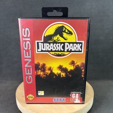 SEGA Genesis - Jurassic Park - Complete/CIB - Tested