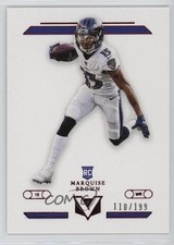 2019 Panini Chronicles Vertex Red 110/199 Marquise Brown #V-9 4f5