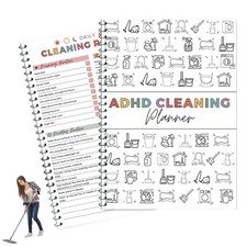 Adhd Cleaning Planner, Editable Adhd Cleaning and Organizing Planner DIY