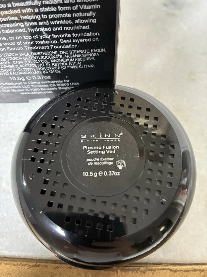 SKINN Cosmetics Dimitri James Plasma Fusion Setting Veil 10.5g/0.37oz Nuevo Foto 3 de 3
