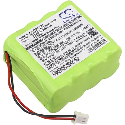 Akku für Visonic PowerMax Plus Alarmzentralen 0-9912-L 2000mAh 9,6V