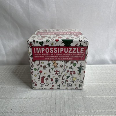 Impossipuzzle Christmas Novelties Puzzle 100 Piece 15''x10'' Funtime NEW SEALED