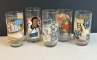 Vintage Star Wars Burger King Glasses ROTJ ESB Lot of 5 DIFFERENT 1983 Coca Cola