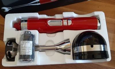 KitchenAid Artisan Akku Stabmixer 5KHB3583EER Empire Red -NEU-