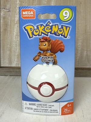 Mega Bloks Pokemon Mega Construx Series 9 VULPIX Set GCM73 Pokémon Pokeball