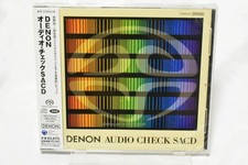 Denon Digital Audio Tuning Check Disc SACD Hybrid Super Audio Japan CD NEW