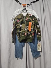 Levi's 2T 3 Piece Set NWT - Jeans, Zip Up Hoodie, Logo Tee