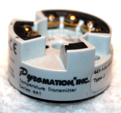Pyromation Pyro Mation Temperature Transmitter Series 441-1JU-S (50-750)F Type J