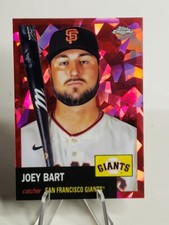 2022 TOPPS CHROME RED ATOMIC JOEY BART /100 SAN FRANCISCO GIANTS 