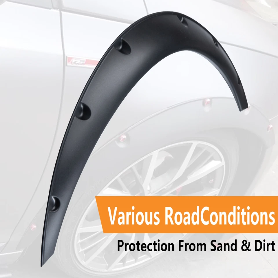 For Lexus GS300 GS400 430 Fender Flares Concave Wide Body Wheel Arches 35mm 4pcs Foto 4 de 4