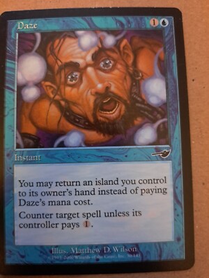 Magic the Gathering MTG Daze Blue Nemesis Common