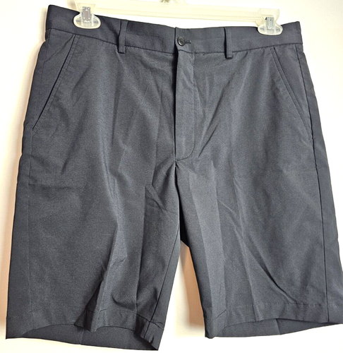 Greg Norman Golf Shorts Men's Size 34 Black Chino Preowned
