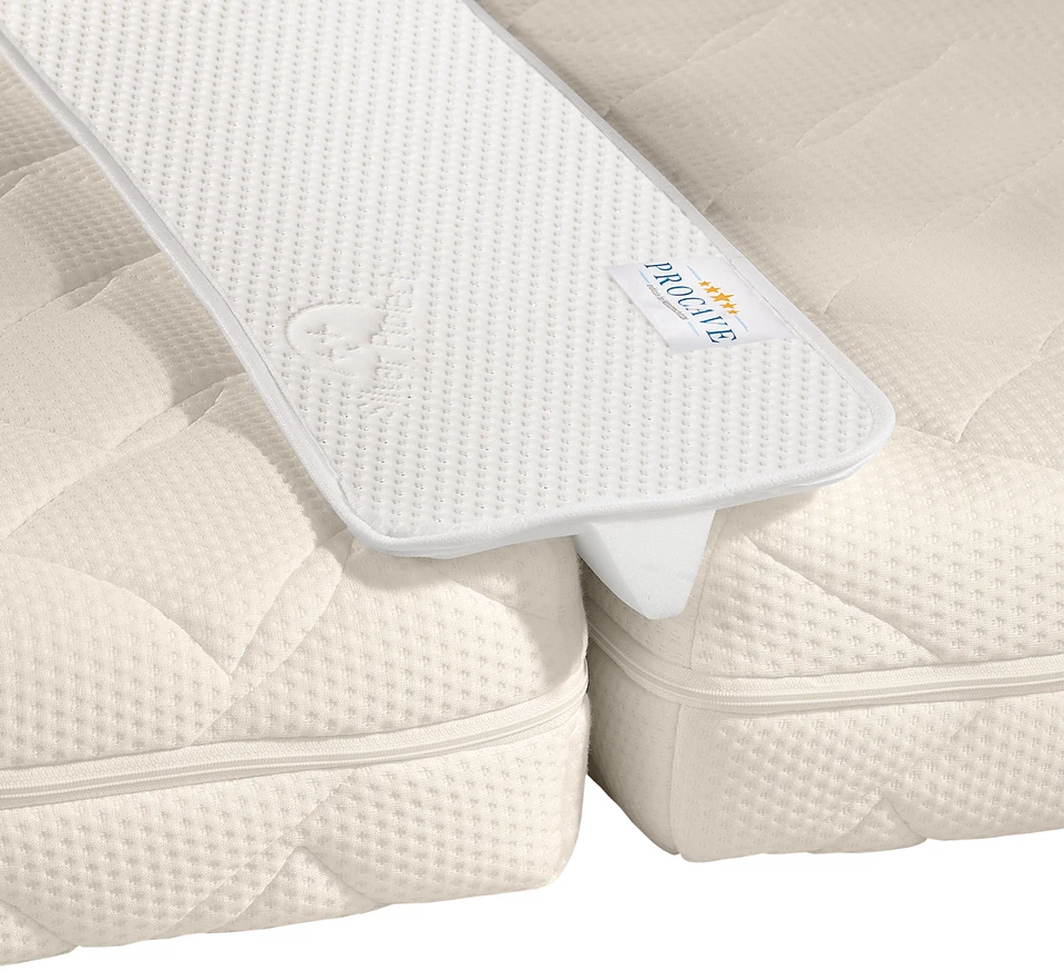 PROCAVE Liebesbrücke Matratzenkeil Doppelbettbrücke Ritzenfüller Silver Protect - Bild 1 von 4