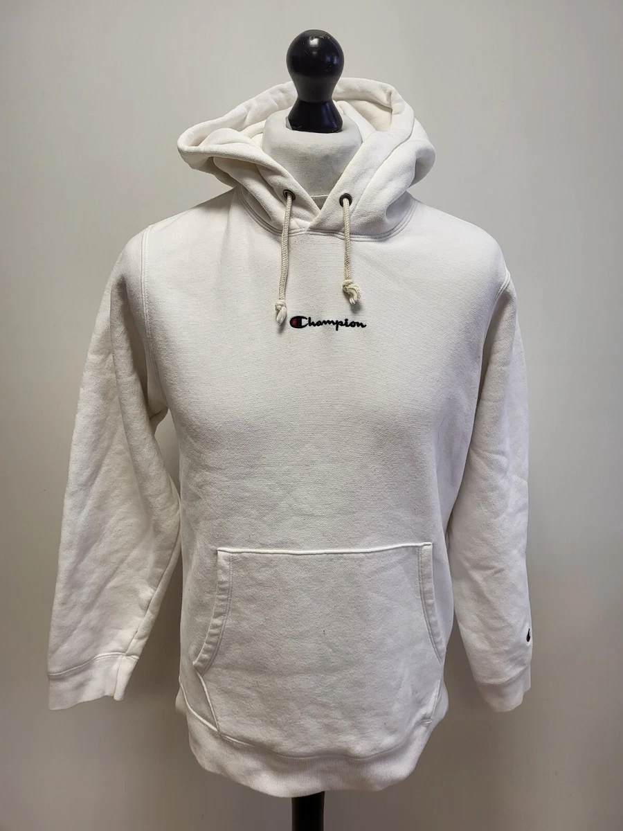 Champion sweater top mens white uk