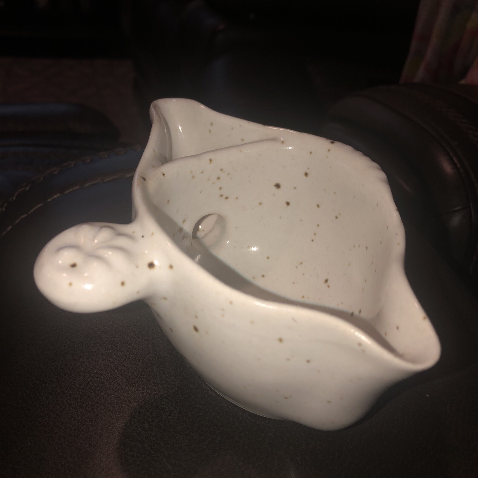 70s clay gravy boat separator studio pottery simple eBay