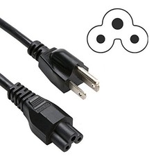 HQRP AC Power Cord for LG EAD62348802 32LB5800 32LN5300 32LN5300UB 32LN530BUA