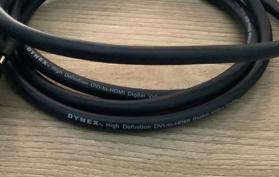 Dynex High Definition DVI to HDMI Cable Digital Video Converter Connector Cord - Image 2 of 4