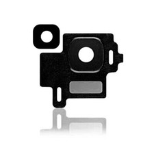 Rear Back Camera Lens Replacement Part w/ Frame for Samsung S8 MIDNIGHT BLACK
