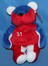 Salvino's Bammers Mike Piazza 31 4th Of July Beanbag Plush Red White  Blue