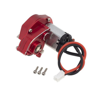 Aluminum Alloy Gearbox Motor ESC Set for Axial 1:24 SCX24 90081 Wrangler RC Cars