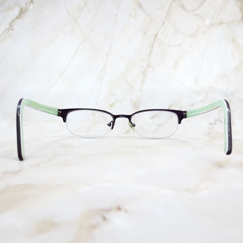 Juicy Couture Eyeglasses Frame JU108-0JJQ Womens Purple Metal Half Rim 49-19-130 Foto 4 de 4