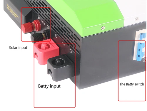 6000W 24V 48V Off Grid Hybrid Solar Inverter Pure Sine Wave MPPT 60A Controller - Imagen 8 de 19