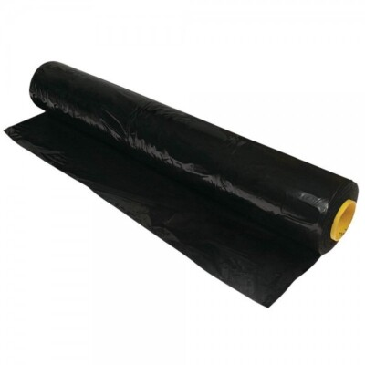 #ad Vapor Barrier Supply Poly Mulch Black Polyethylene Film $219.99
