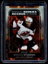 2021-22 O-Pee-Chee Platinum Marquee Rookies Hot Magma Marian Studenic Rookie