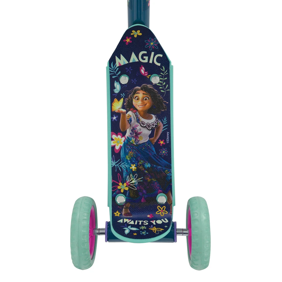 Tri Scooter Disney Encanto Deluxe Push Kids Girl Adjustable Play Wheels Outdoor - Image 4 of 4