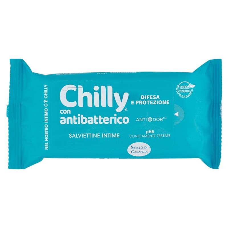 CHILLY SALVIETTE INTIME ANTIBATTERICHE