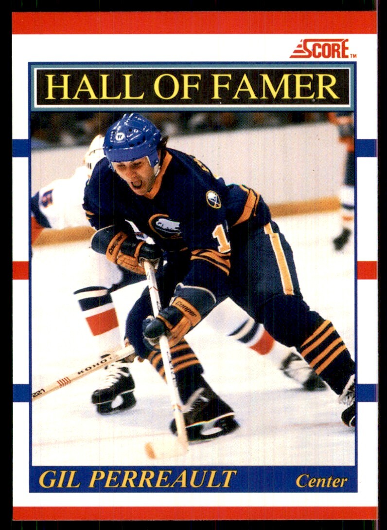 1990-91 Score Canadian Gilbert Perreault Buffalo Sabres #355