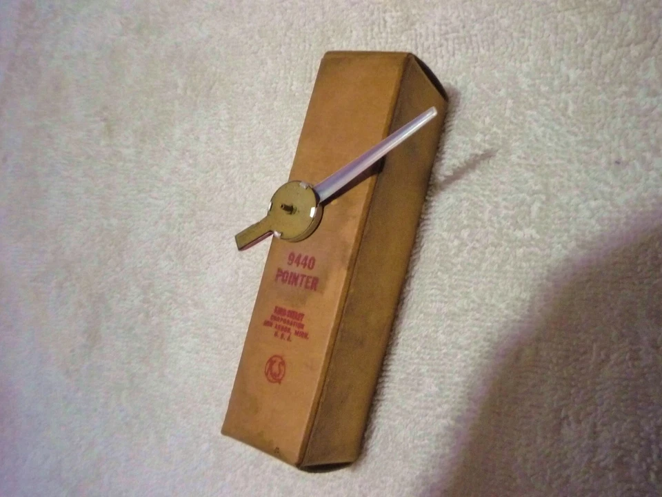 Puntero velocímetro Nash Rambler King Seeley # 9440 raro como nuevo 1950 1951 1952 Foto 3 de 4