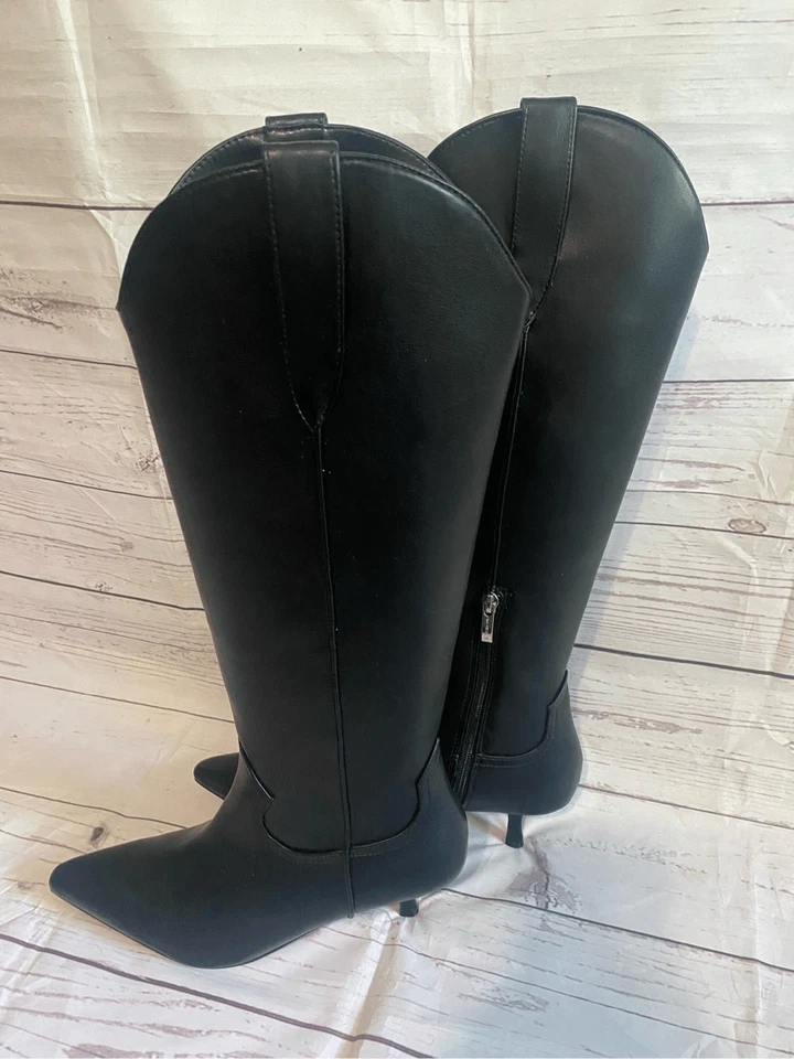 Steven New York tall boots new woman’s size 9 - Image 3 of 4