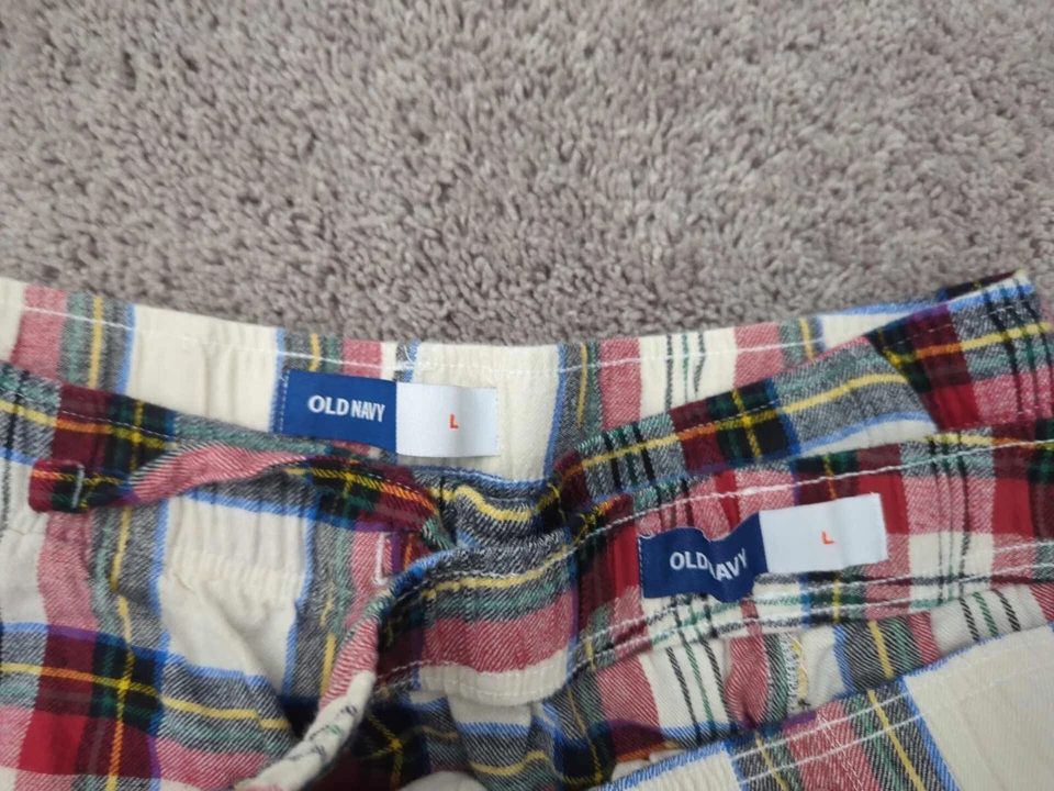 Lote de 3 Pantalones de Pijama Antiguos Azul Marino Para Hombre Grande Cintura Elástica Cordón Foto 4 de 4
