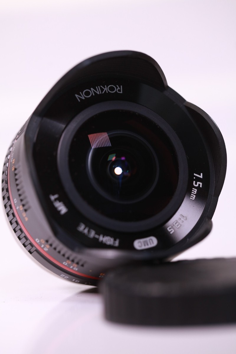 Rokinon UMC Fisheye Lens for Micro Four Thirds FE75MFT-B