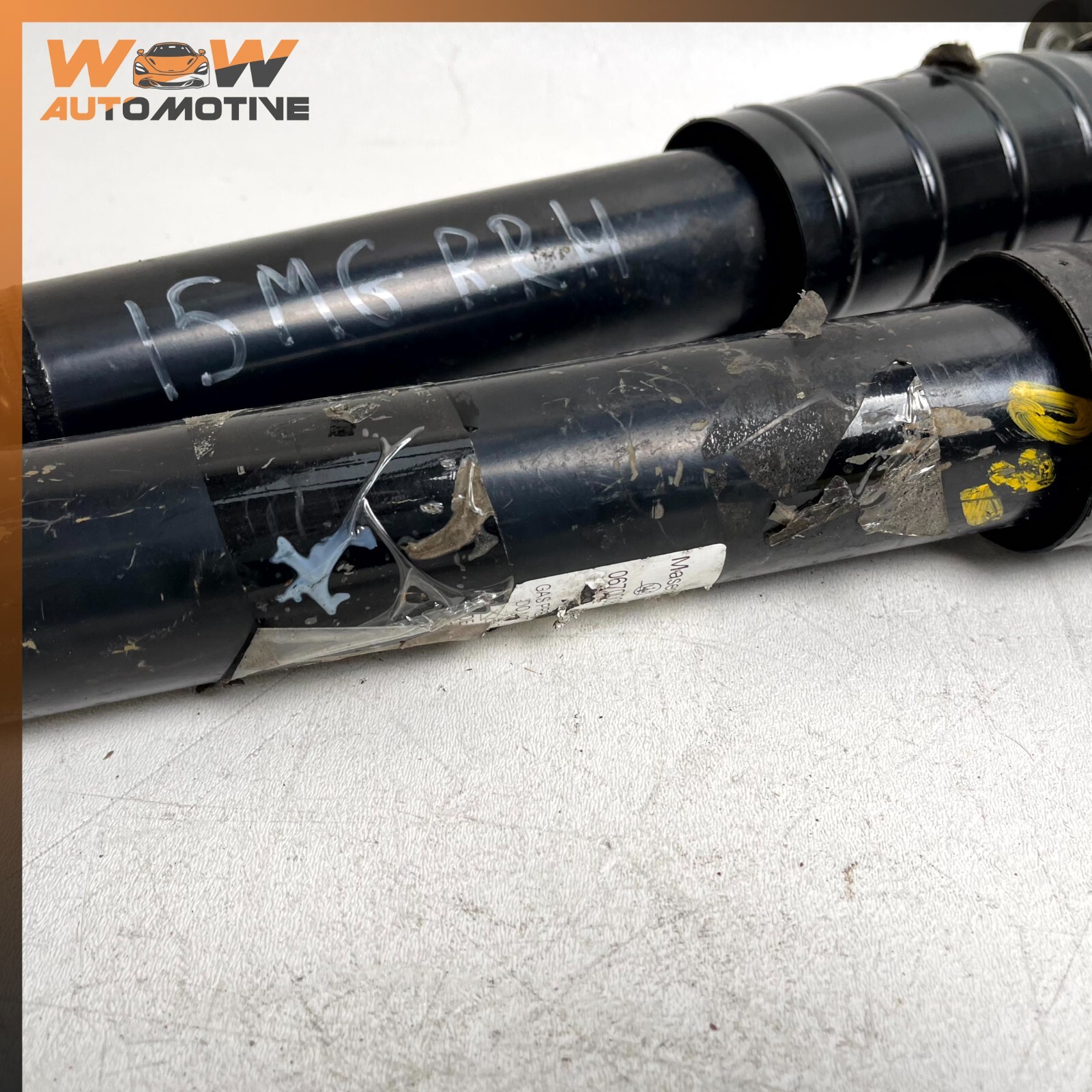 14-17 MASERATI GHIBLI RWD REAR LEFT & RIGHT SIDE SHOCK STRUT PAIR SET OEM