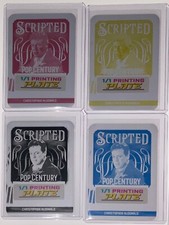 2024 Leaf Metal Pop Century Christopher McDonald Scripted Printing Plate 1/1 Set