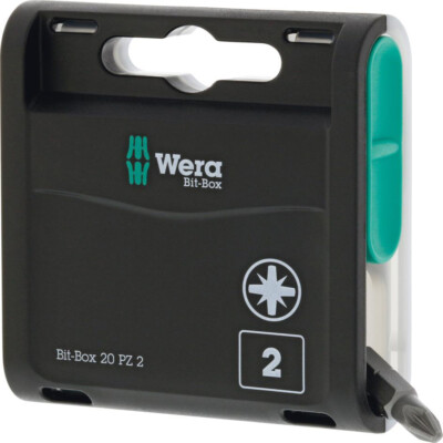 Wera Bit-Box 20 H PZ2x 25mm 20er Box