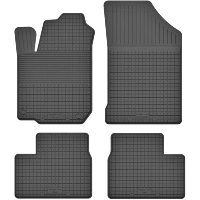 Gummimatten Fußmatten 1.5 Cm Rand RUBBERMAT Passt Für DACIA