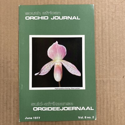 South African Orchid Journal June 1977 Vol 8 No 2