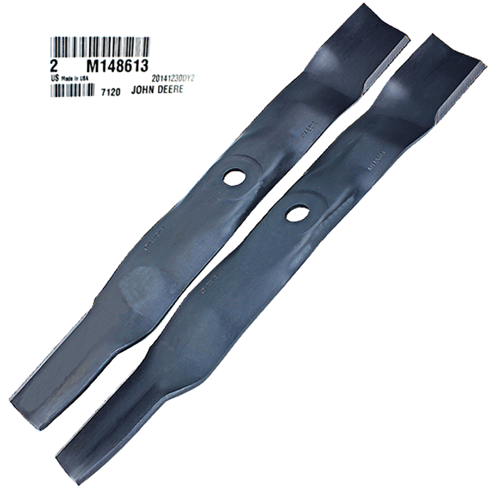 John Deere Mower Blade M148613 Set of 2 Blades for sale online eBay