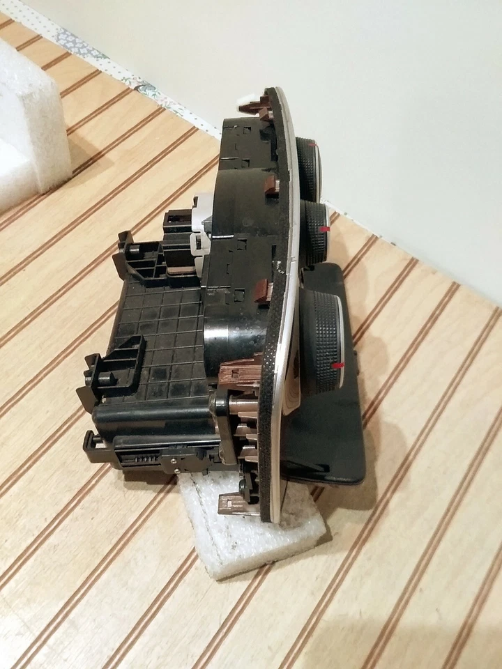 HYUNDAI SONATA CLIMATIZADOR AIRE ACONDICIONADO Y BISEL DE VETA DE MADERA OEM 2002-2005 Foto 2 de 4