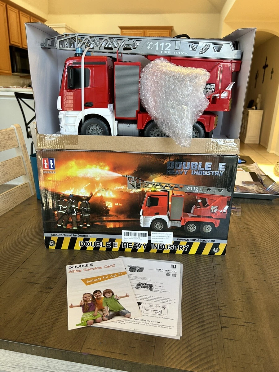 Remote control fire truck 2024 with working water pump
